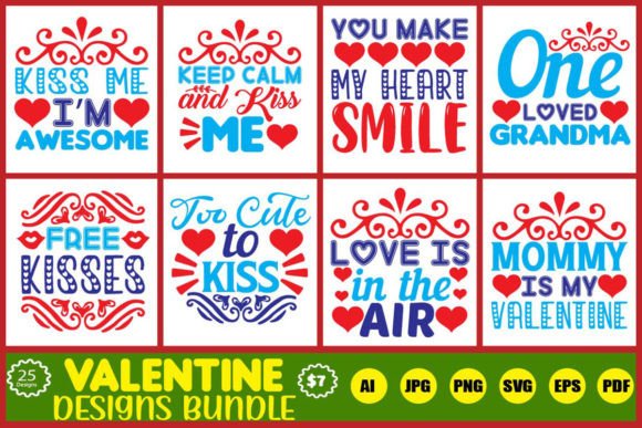 Download Valentine Designs Bundle - Valentine design Collection