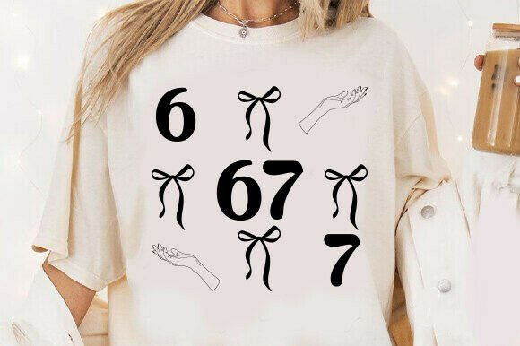 Download Six Seven Shirt, Coquette Bow Svg, - Six seven shirt Collection