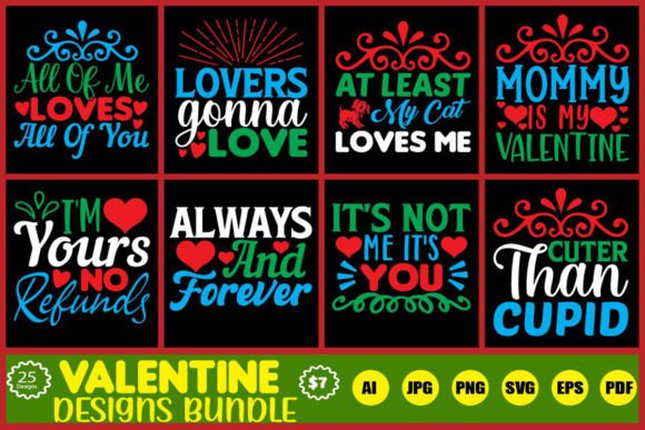 Download Valentine Designs Bundle - Valentine design Collection