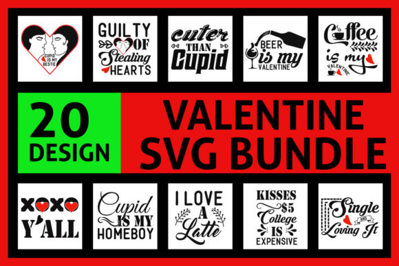 Download Valentine Designs Bundle - Valentine design Collection
