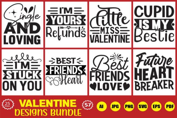 Download Valentine Designs Bundle - Valentine design Collection