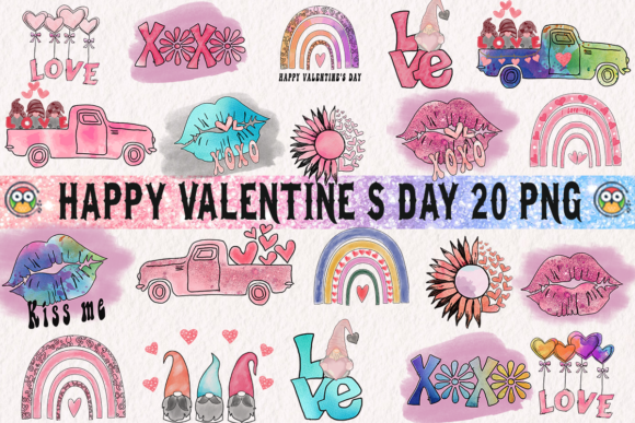 Download Valentine Watercolor Clipart Bundle - Premium Resources
