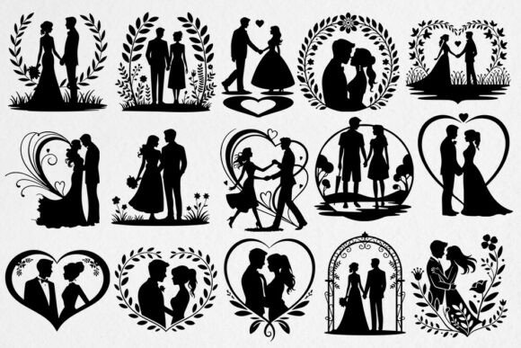 Download Wedding SVG Bundle - Bride and Groom - Groom Collection