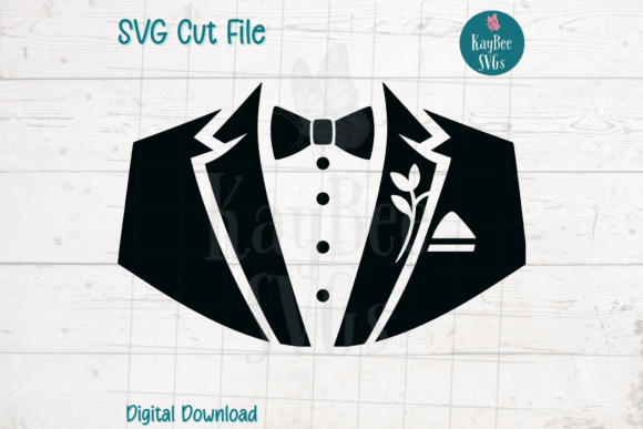 Download Groom Tuxedo Wedding SVG Cut File - Groom Collection